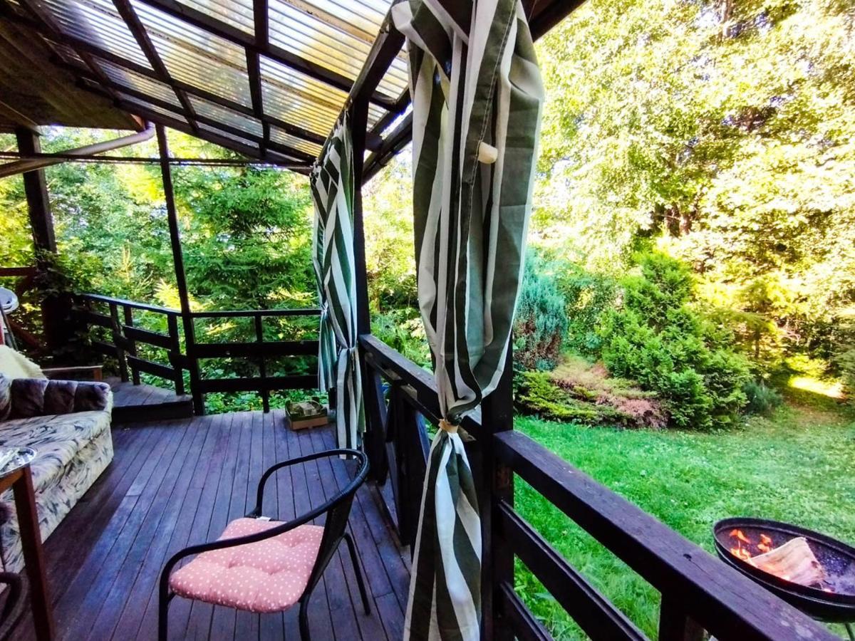 Garden House Nad Jeziorem Szelment Przejma Wielka Esterno foto
