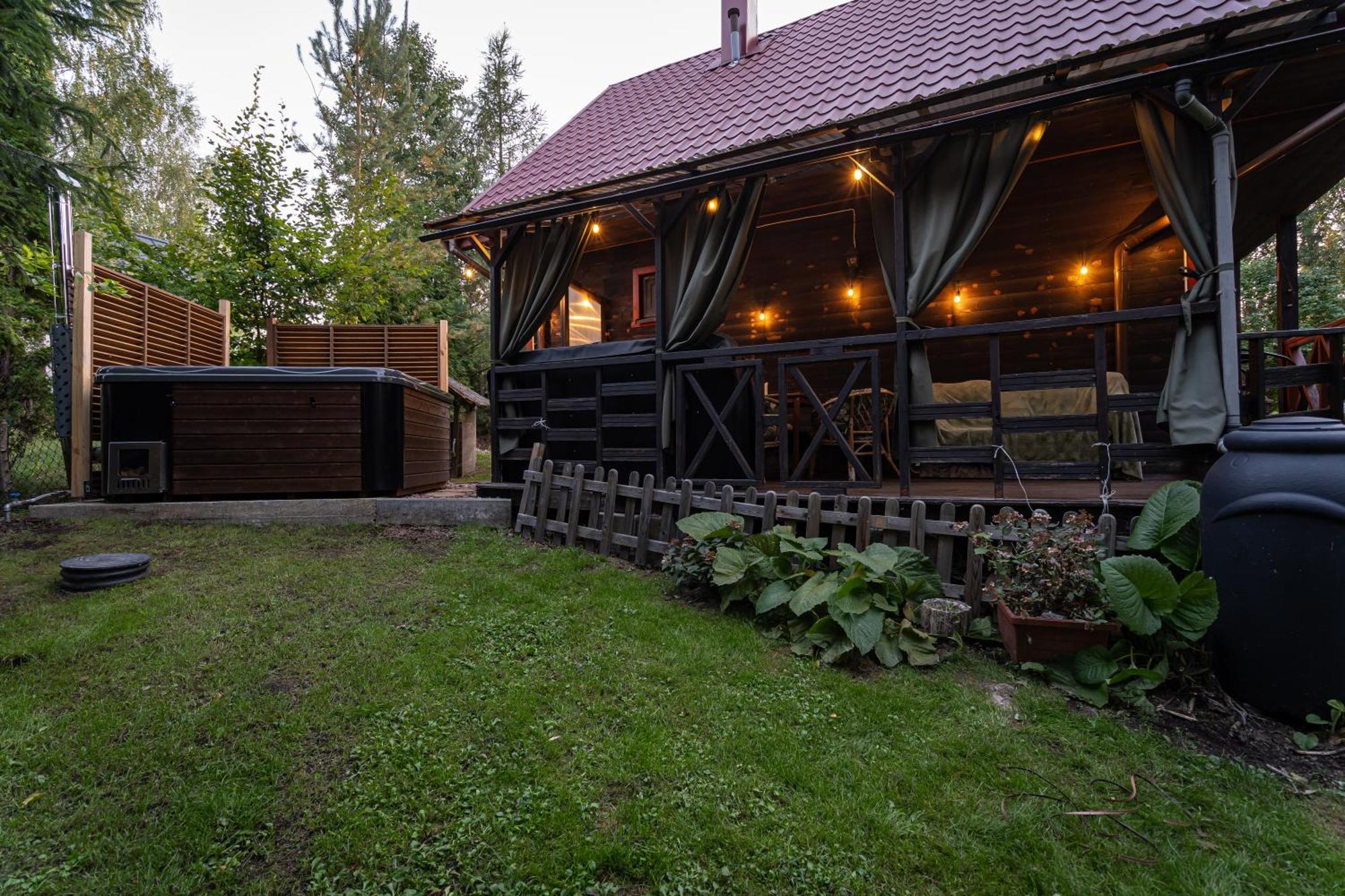 Garden House Nad Jeziorem Szelment Przejma Wielka Esterno foto